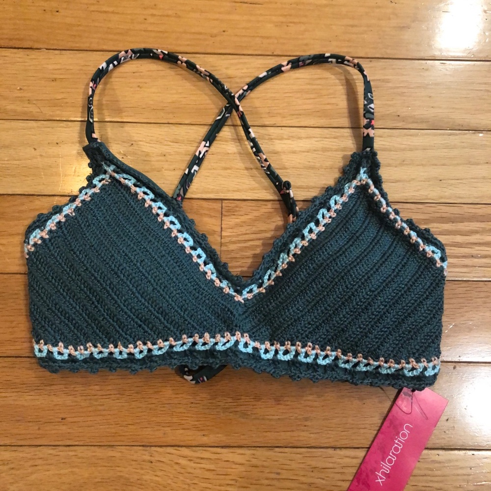 Xhilaration Crocheted Bikini Top